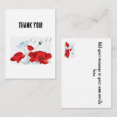 Anpassbare Notecard. Ändern Sie die Vorder- und Rü Mitteilungskarte (Vorne/Hinten)