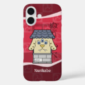 Anpassbare Nurikabe Yokai Case-Mate iPhone Hülle (Rückseite)