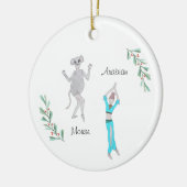 Anpassbare Nutcracker Arabian/Maus Keramik Ornament (Links)