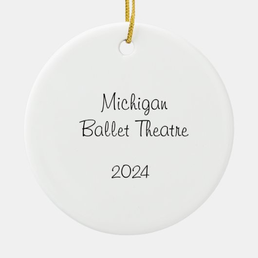 Anpassbare Nutcracker-Mama/Schnee/Blume/Marzi Keramik Ornament (Vorne)