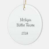 Anpassbare Nutcracker Party Boy/Fritz/Party Vater Keramik Ornament (Links)