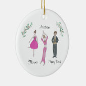 Anpassbare Nutcracker-Party-Vater/Blume/Arabisch Keramik Ornament (Rechts)