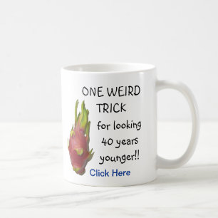 Anpassbare "One Weird Tip"-Anzeige Kaffeetasse