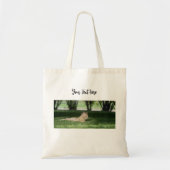 Anpassbare Orange Cat Fotografie Tragetasche (Vorne)