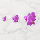 Anpassbare Orchid-Tischkonfetti Konfetti (Vorderseiten)