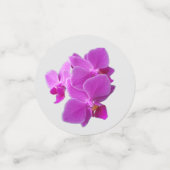 Anpassbare Orchid-Tischkonfetti Konfetti (Klein Vorderseite)