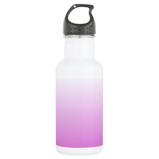 Anpassbare Orchidee Ombre Trinkflasche (Vorderseite)