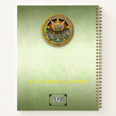 Anpassbare Ostara Spring Equinox Notebook Notizblock (Rückseite)