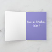 Anpassbare Osterfeiertage in großen Pyrenäen Karte (Innenseite)