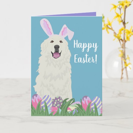 Anpassbare Osterfeiertage in großen Pyrenäen Karte (Gelbe Blume)