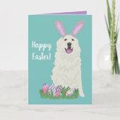 Anpassbare Osterfeiertage in großen Pyrenäen Karte (Vorderseite)