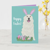 Anpassbare Osterfeiertage in großen Pyrenäen Karte (Gelbe Blume)