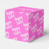 Anpassbare Osterpink Geschenkschachtel (Rückseite)