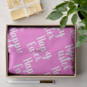 Anpassbare Osterpink Seidenpapier (Geschenk)