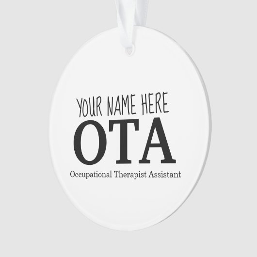 Anpassbare OTA-Ornamente Ornament (Vorderseite)