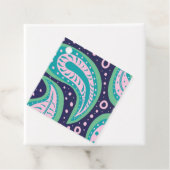 Anpassbare Paisley Favor Tags Geschenkanhänger (Beispiel)