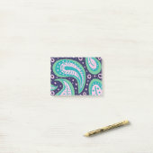 Anpassbare Paisley Post-It-Notes Post-it Klebezettel (Auf Schreibtisch)