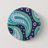 Anpassbare Paisley-Taste Button (Vorderseite)