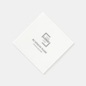 Anpassbare Papiertücher, Standard Cocktail Serviette (Ecke)
