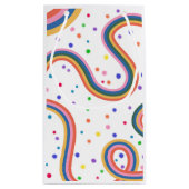 Anpassbare Party-Bag für Textvakuum Kleine Geschenktüte (Rückseite)