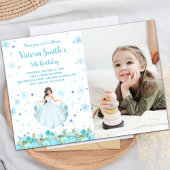 Anpassbare Party Einladungen von Princess für Kind