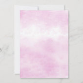 Anpassbare Party Einladungen von Princess für Kind (Rückseite)