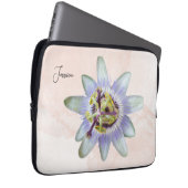Anpassbare Passions-Blume Laptopschutzhülle (Vorne Rechts)