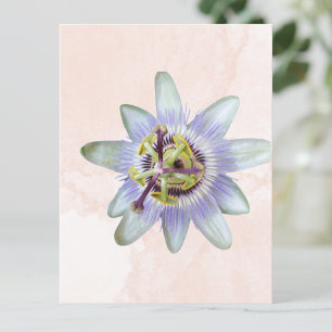 Anpassbare Passions-Blume Postkarte