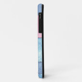 Anpassbare Patchwork iPhone 5 Case, Pinks, Blues Case-Mate iPhone Hülle (Hinten/Links)