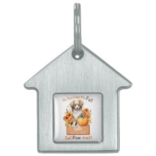 Anpassbare Paw-Fect-HerbstdogLatte Tiermarke
