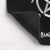 Anpassbare Pentakel-Mondphasen-Mauspad Mousepad (Ecke)