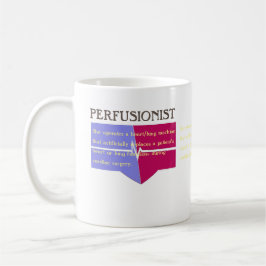 Anpassbare perfusionistische Definition Kaffeetasse