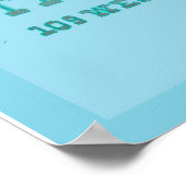 Anpassbare Pferde essen Hat Kids Poster (Ecke)