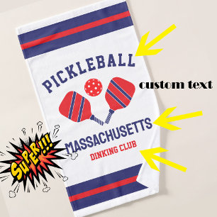 Anpassbare Pickleball Handtuch