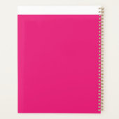 Anpassbare Planer 2025 | Personalisiert (Rückseite)