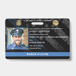 Anpassbare Polizei-Beamten-ID für die Strafverfolg Ausweis