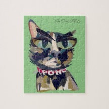 Anpassbare "Poncho"-Katze