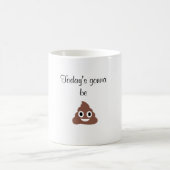 Anpassbare Poo Emoticon Kaffeetasse (Mittel)