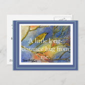 Anpassbare Postkarte für große Entfernungen (Vorne/Hinten)