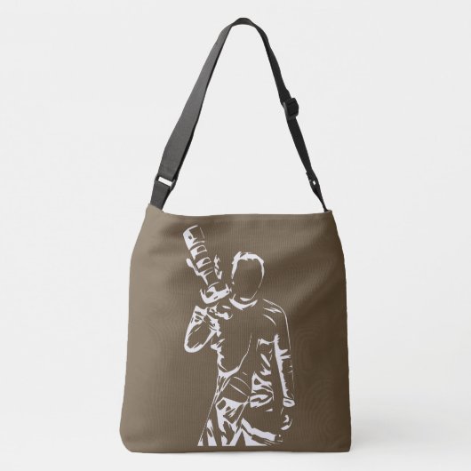 Anpassbare Pro-Fotografen Tragetaschen Mit Langen Trägern (Rückseite)