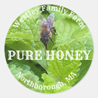 Anpassbare Produktkennzeichnung Runder Aufkleber