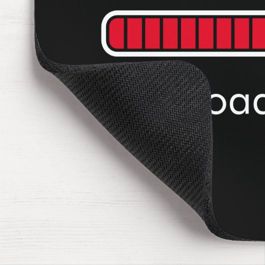 Anpassbare Progress-Bar | Geek Quote Mouse Pad Mousepad (Ecke)