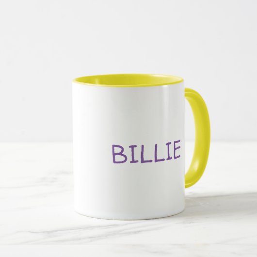 Anpassbare Pronomen Nicht binäre D20-TTRPG-Würfel Tasse (VorderseiteRechts)