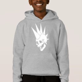 Anpassbare Punk-Skull-Version 2 Hoodie