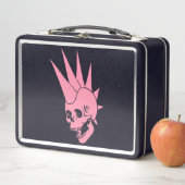 Anpassbare Punk-Skull-Version 2 Metall Brotdose (Beispiel)
