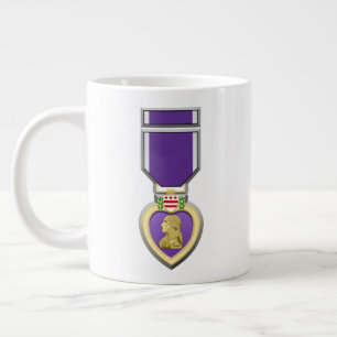 Anpassbare Purple Heart Medaille 20oz Jumbo-Tasse