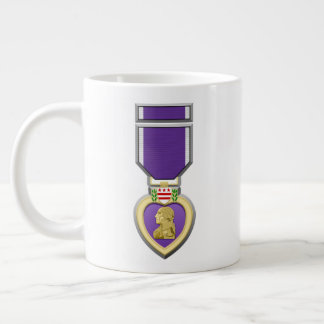 Anpassbare Purple Heart Medaille 20oz Jumbo-Tasse