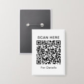 Anpassbare QR-Rectangle-Taste für jeden Zweck Button (Vorderseite/Rückseite)