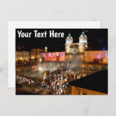 Anpassbare Quito, Ecuador-Karte (Vorne/Hinten)