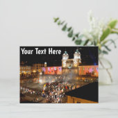 Anpassbare Quito, Ecuador-Karte (Stehend Vorderseite)